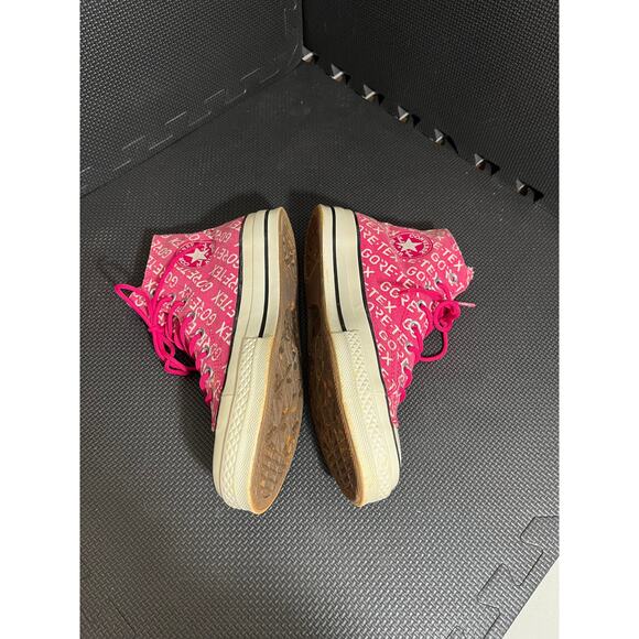 Converse Chuck 70 Gore-Tex Print Pink Unisex 162352C Sneakers Womens 9.5 - Picture 3 of 8